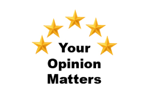 Your opinion matters